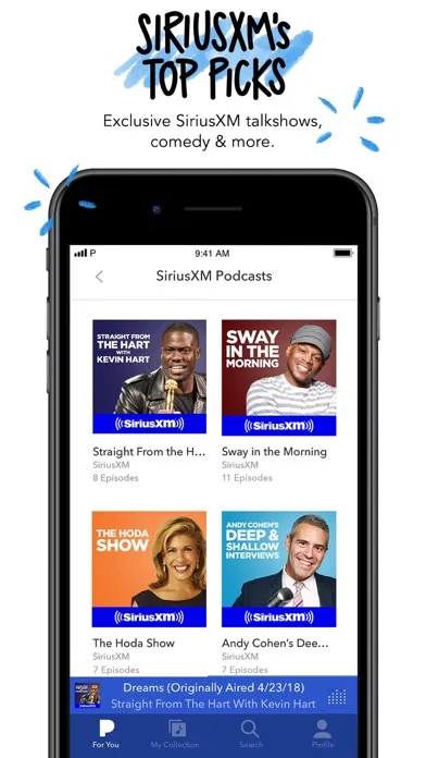 Скриншоты Pandora: Music & Podcasts
