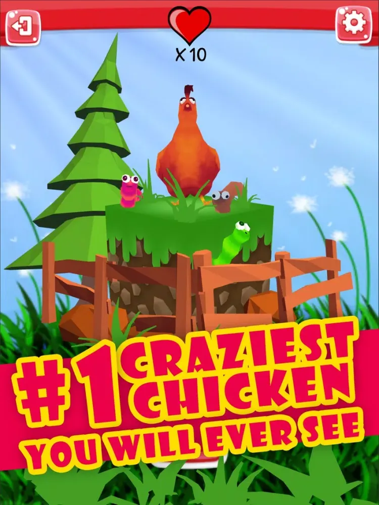 Chicken On Fire iPad  سکرین شاٹس