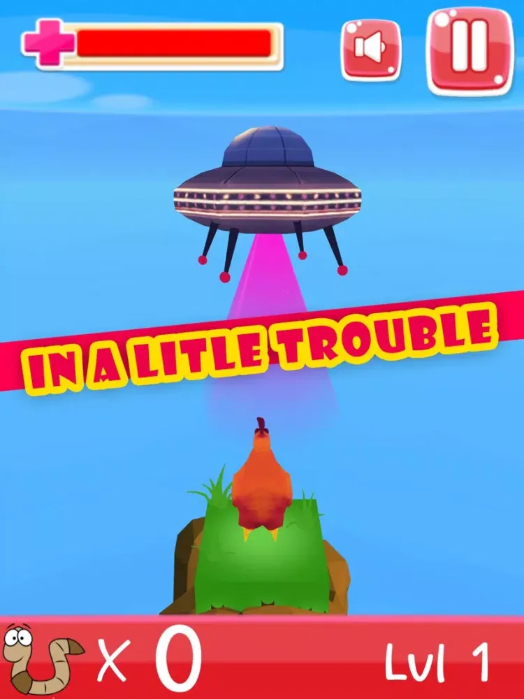 Chicken On Fire iPad  سکرین شاٹس