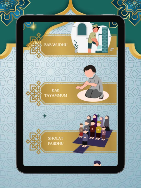 Panduan Sholat Fardhu & Sunnah iPad  سکرین شاٹس