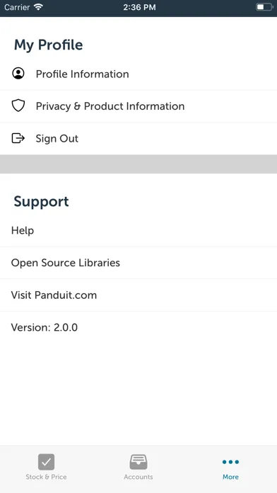 Panduit Check-It Screenshots
