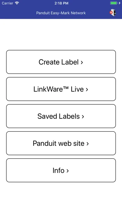 Panduit Easy-Mark Network应用截图