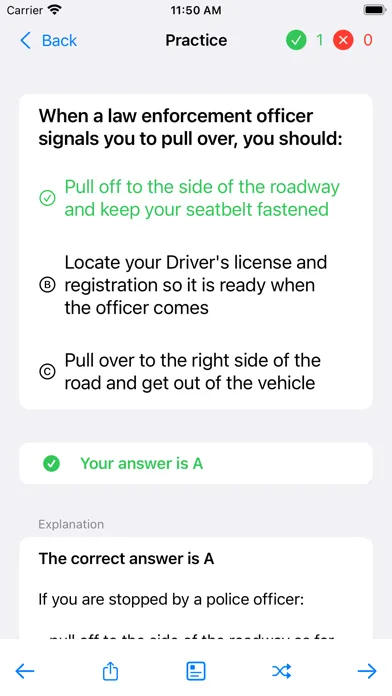 Maryland Driving Test -DMVCool স্ক্রিনশট