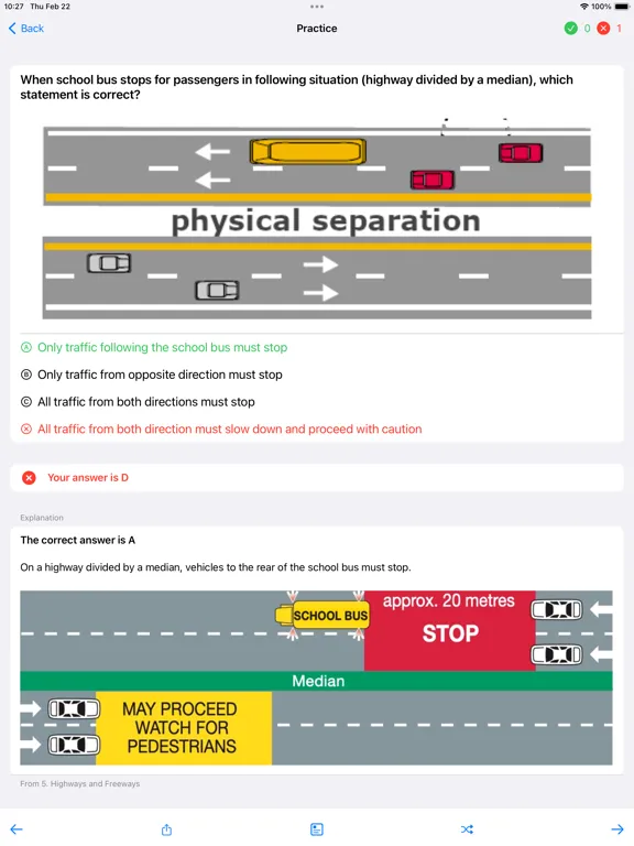 تصاویر Alberta Driver Test Pro iPad 