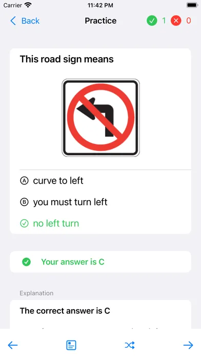 Скриншоты CA Driver Test - DMVCool