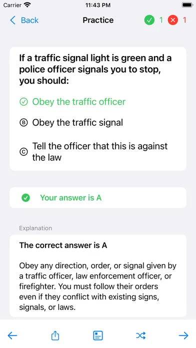 Скриншоты CA Driver Test - DMVCool