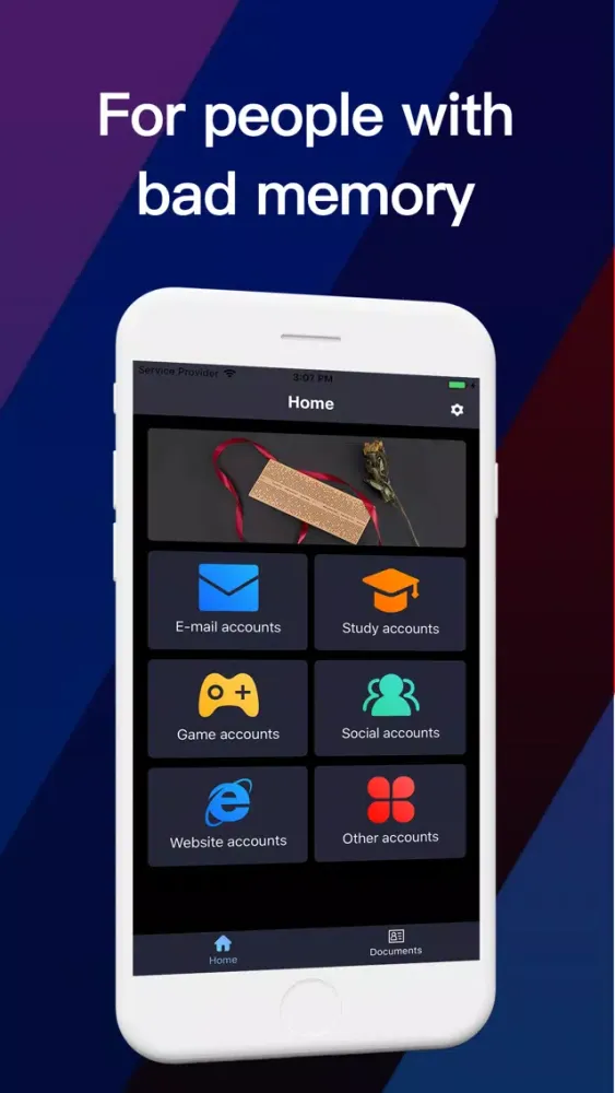 Pandora password স্ক্রিনশট