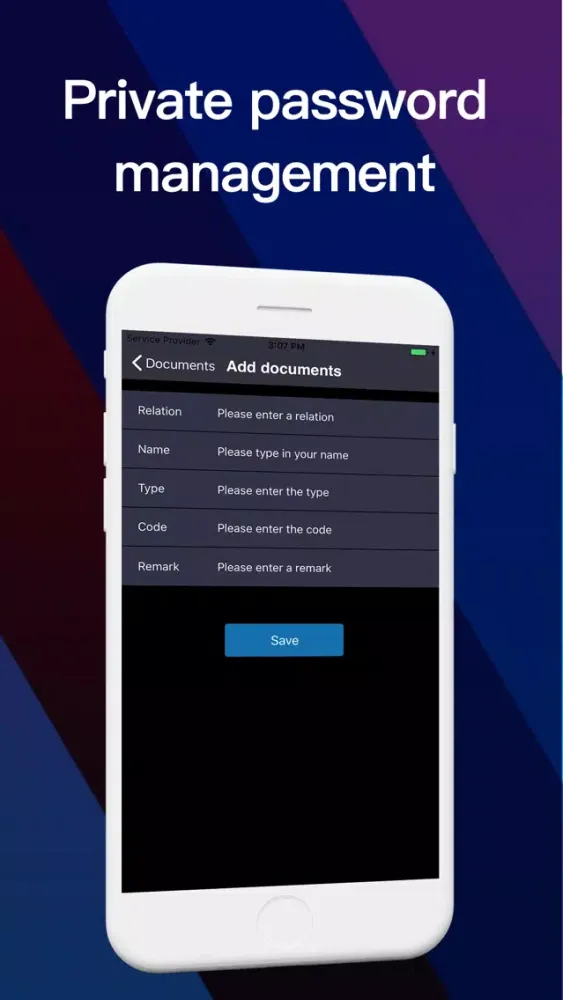 Pandora password স্ক্রিনশট