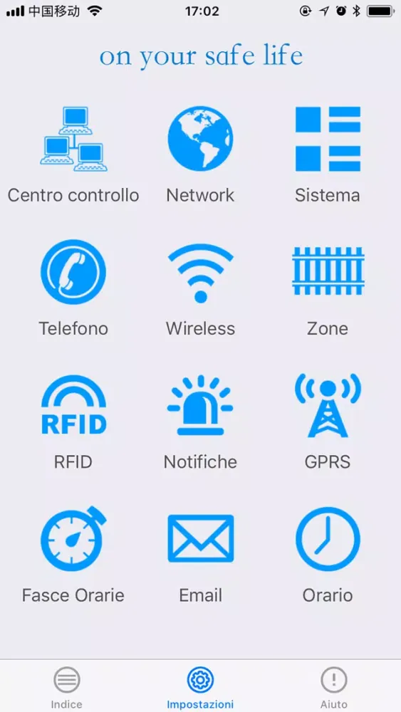 Anda Antifurto Ekran Görüntüleri