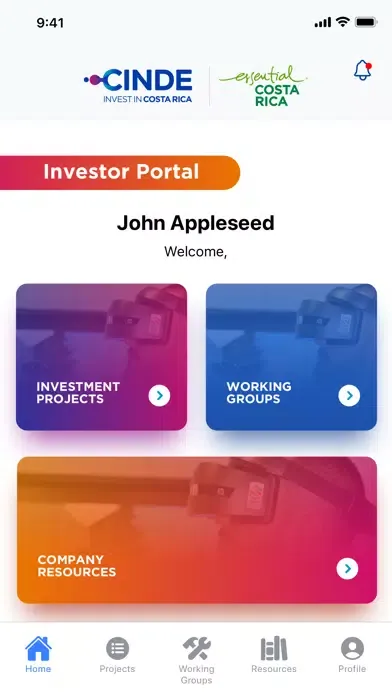 CINDE Investor Portal Ekran Görüntüleri