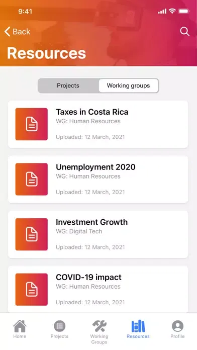 CINDE Investor Portal Ekran Görüntüleri
