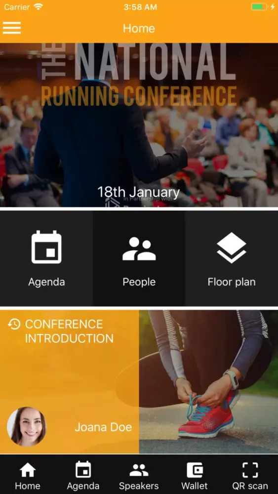 Скриншоты National Running Conference