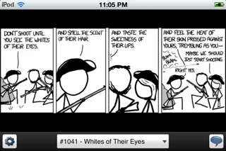 xkcd Mobile Screenshots