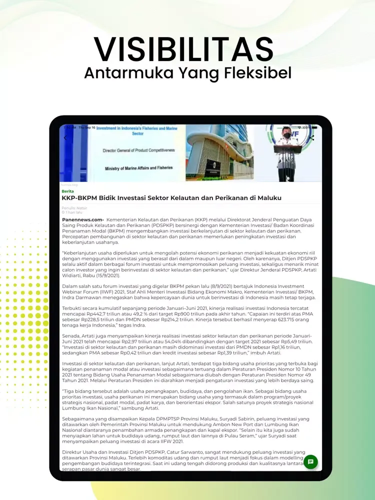 Panen News - Berita Agribisnis iPad  স্ক্রিনশট