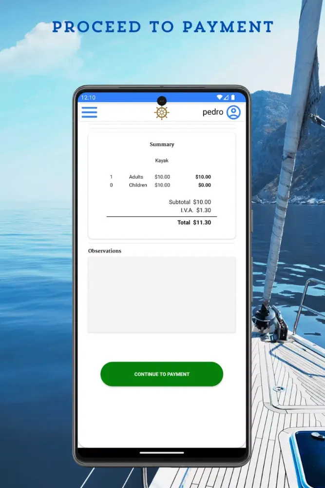 Screenshot di PANGA