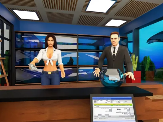 Supermarket Cashier Sim Game iPad 应用截图