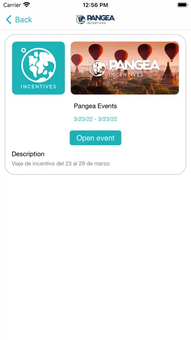 PANGEA INCENTIVES स्क्रीनशॉट