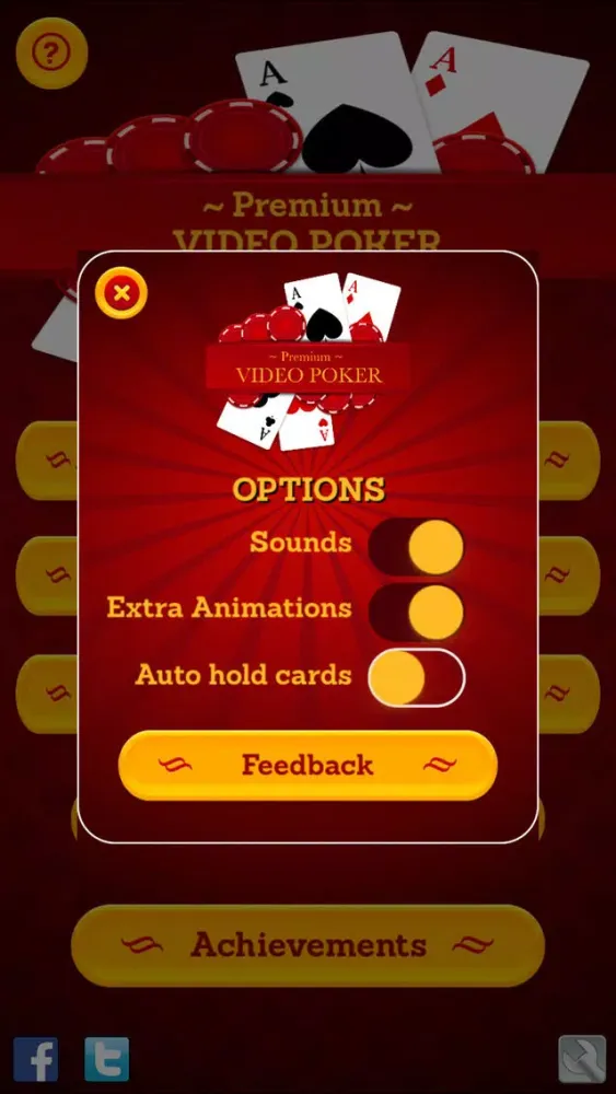 Premium Video Poker Screenshots
