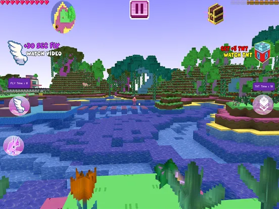 Скриншоты Kawaii Planet Craft iPad 