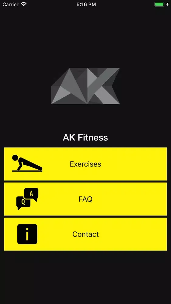 AK Fitness Screenshots