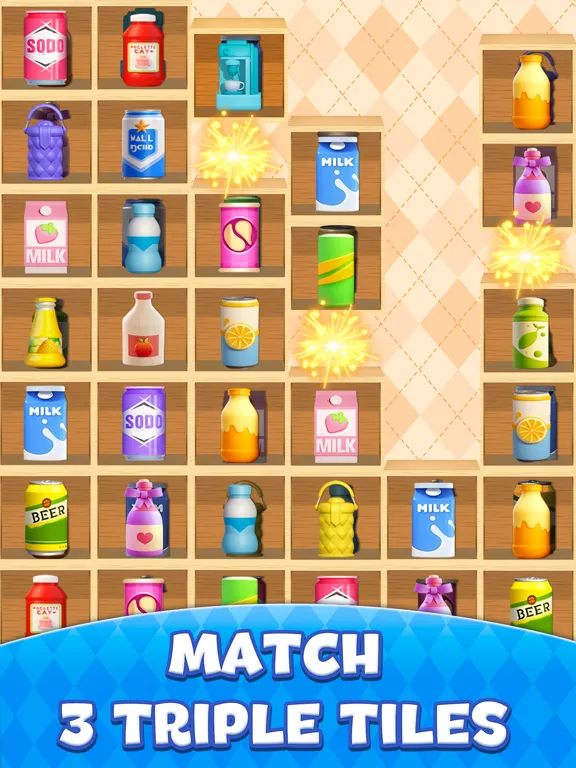 Match Triple:Sort Goods Master iPad  Screenshots