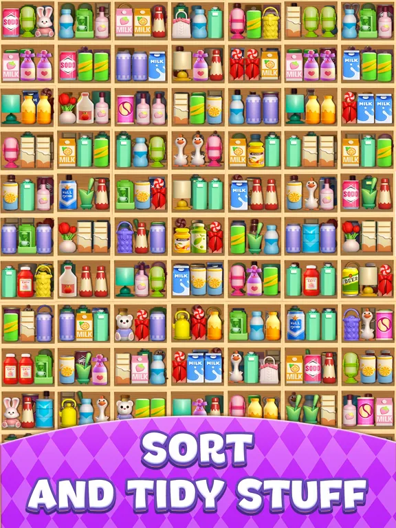 Match Triple:Sort Goods Master iPad  Screenshots