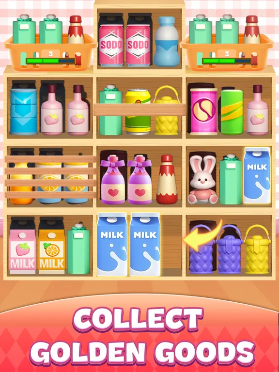 Match Triple:Sort Goods Master iPad  Screenshots