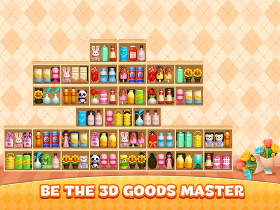Match Triple:Sort Goods Master iPad  Screenshots