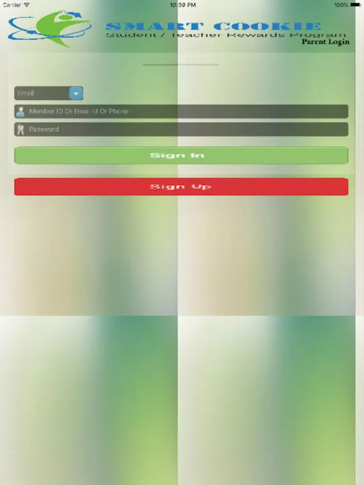 Скриншоты SmartCookieParent iPad 