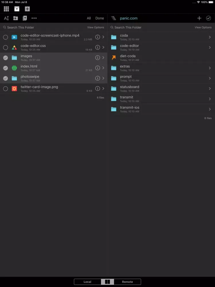 Code Editor by Panic iPad 應用截圖