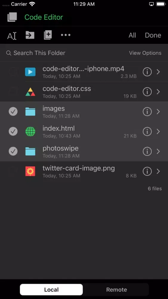 Code Editor by Panic應用截圖