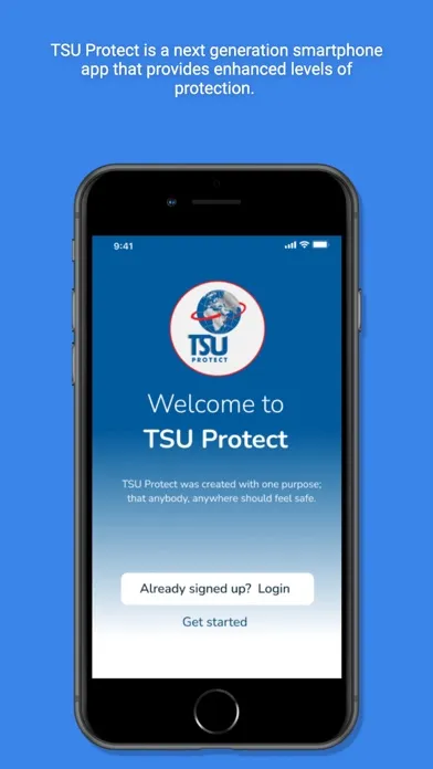 Tangkapan skrin TSU Protect