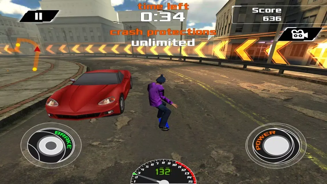 City Skateboard Racing : eXtreme Urban Street Skater - PRO Game应用截图