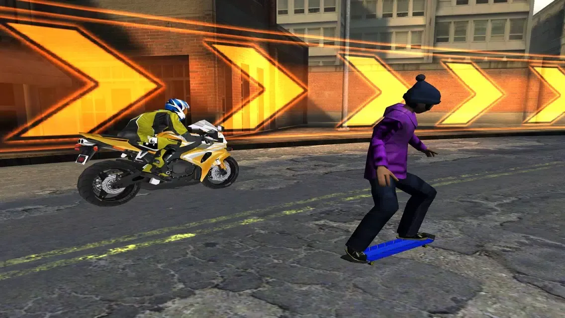 City Skateboard Racing : eXtreme Urban Street Skater - PRO Game应用截图