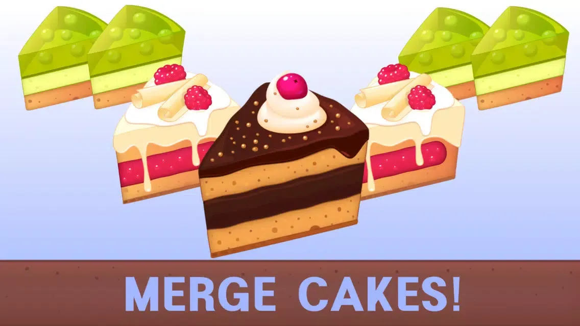 Capturas de pantalla de Merge Cakes - Click & Tycoon