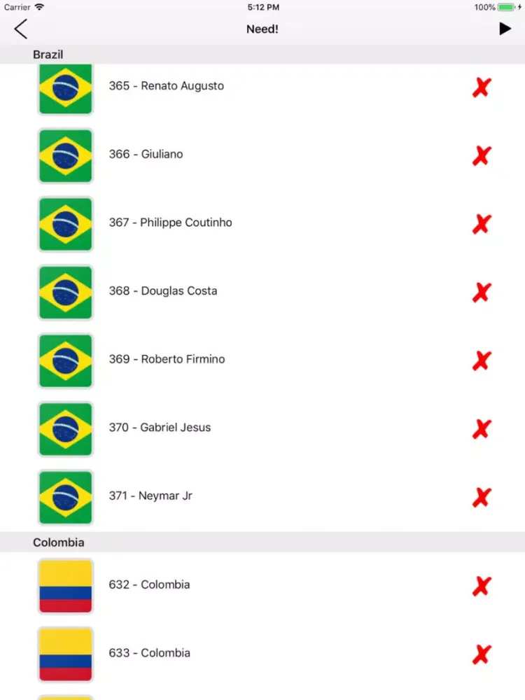 Russia 2018 Sticker Collector iPad  سکرین شاٹس