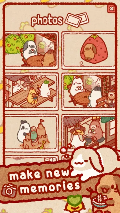 Capturas de tela do Usagi Shima: Cute Bunny Game