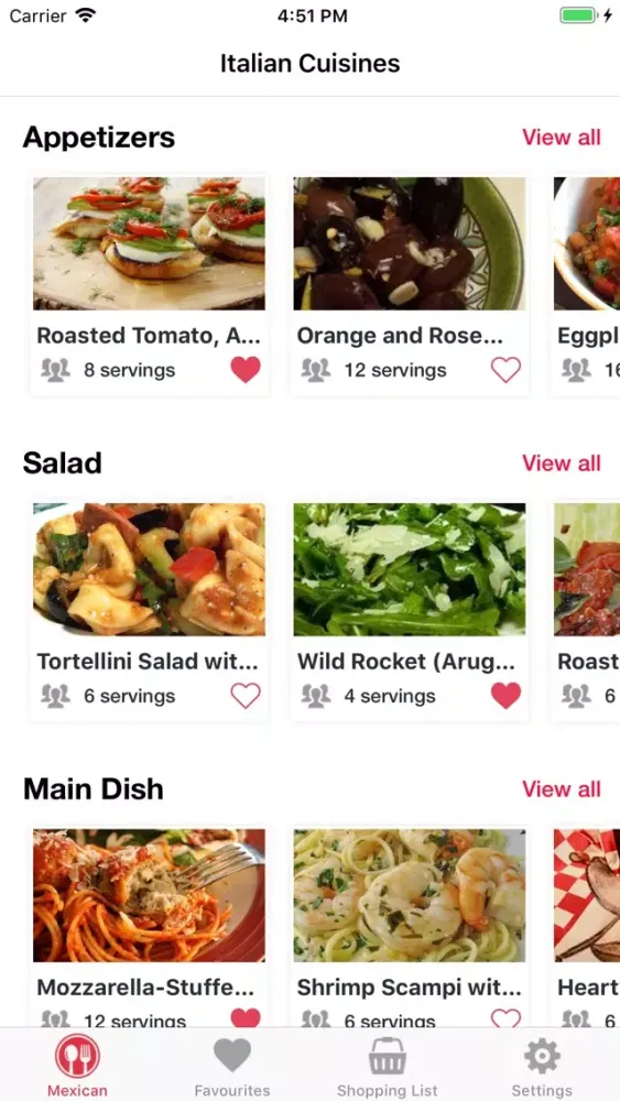 Italian Recipes !!应用截图
