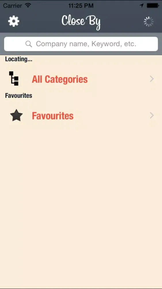 Screenshot di Close By.