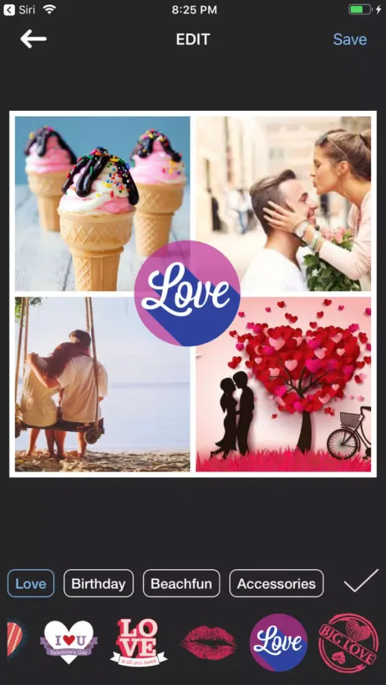 PicUp Photo Collage Maker স্ক্রিনশট