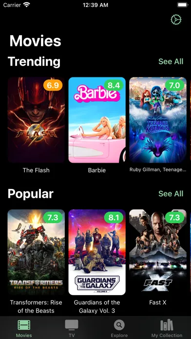 تصاویر The Movie App, Movies, TV Show