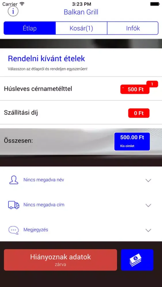 V8 Vendéglő سکرین شاٹس