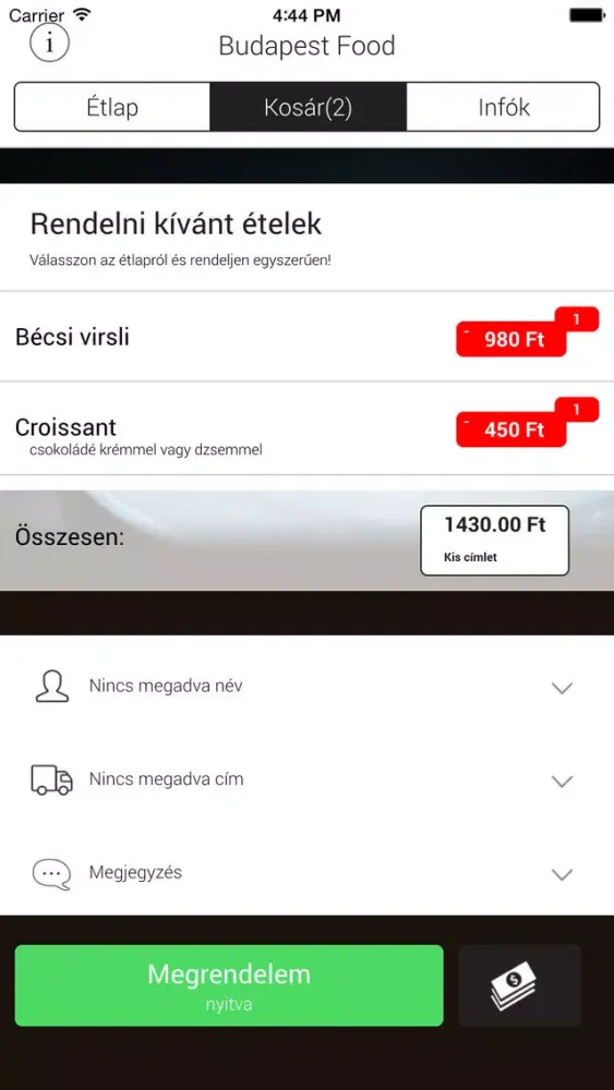 Budapest Food سکرین شاٹس