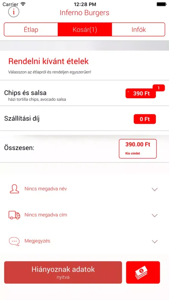 Captures d'écran de Inferno Burgers