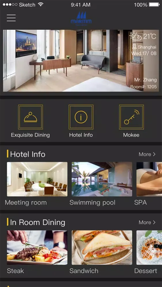 Ảnh chụp màn hình của Maritim Hefei