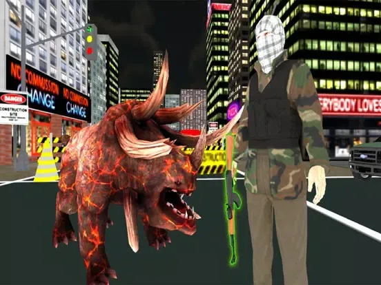 Captures d'écran de Monster Angry Bull City Attack iPad 