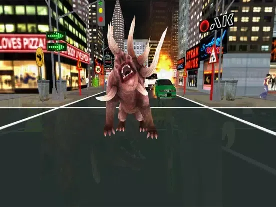 Captures d'écran de Monster Angry Bull City Attack iPad 