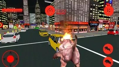 Captures d'écran de Monster Angry Bull City Attack