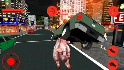 Captures d'écran de Monster Angry Bull City Attack