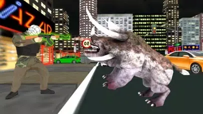 Captures d'écran de Monster Angry Bull City Attack